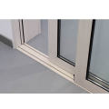 Double glass aluminum sliding door